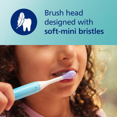 Philips Sonicare detalle de cerdas mini suaves, protege esmalte