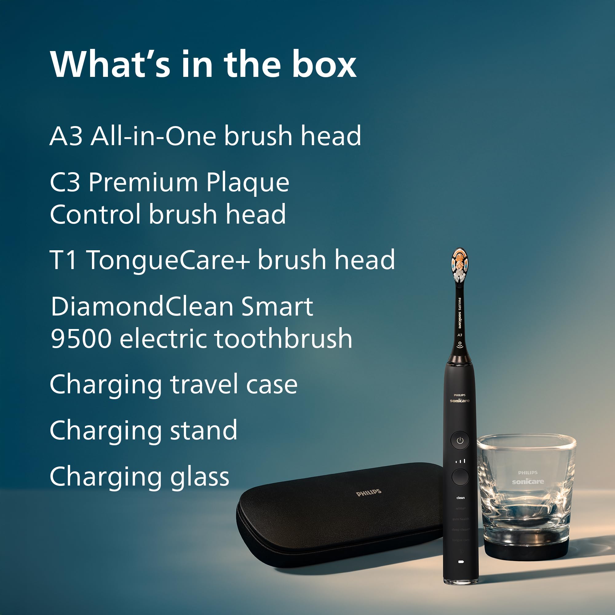 Philips Sonicare cabezales múltiples mostrando cerdas multiángulo para limpieza eficaz