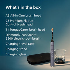 Philips Sonicare detalle de cerdas A3 Premium mostrando diseño multiángulo para mejor limpieza
