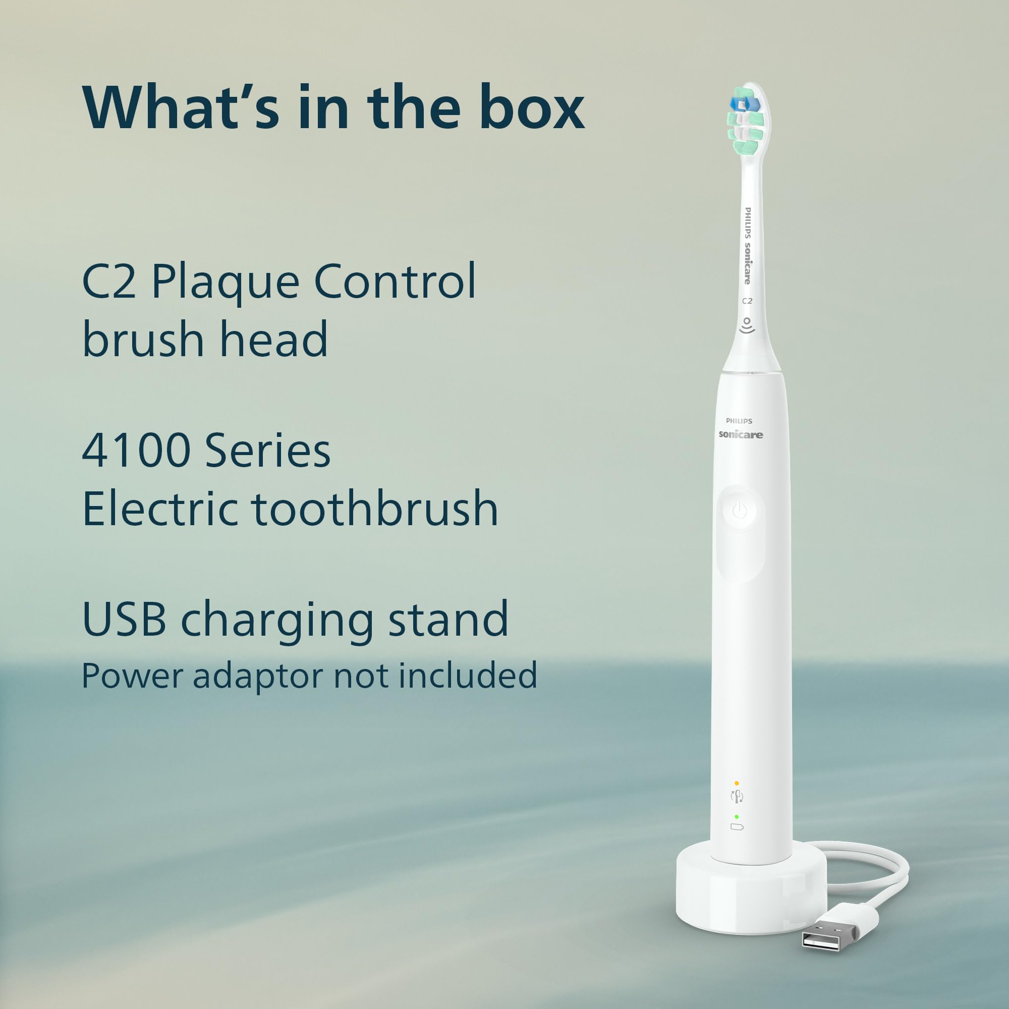 Philips Sonicare empaque abierto con contenido incluido del set