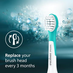 Philips Sonicare en escena de baño infantil, promueve hábitos de higiene