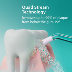Philips Sonicare boquilla Quad Stream, cubre más superficie para limpieza profunda