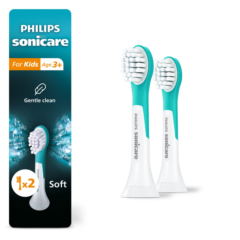 Philips Sonicare frente del paquete, vista clara del contenido y beneficios
