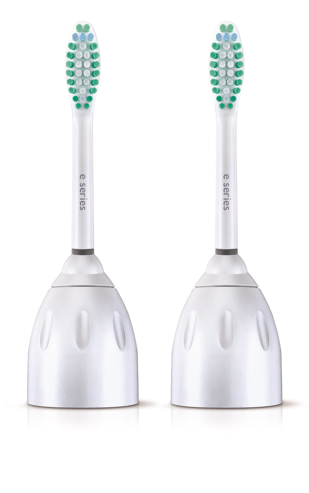 Philips Sonicare pack frontal mostrando dos cabezales originales y beneficio de recambio fiable