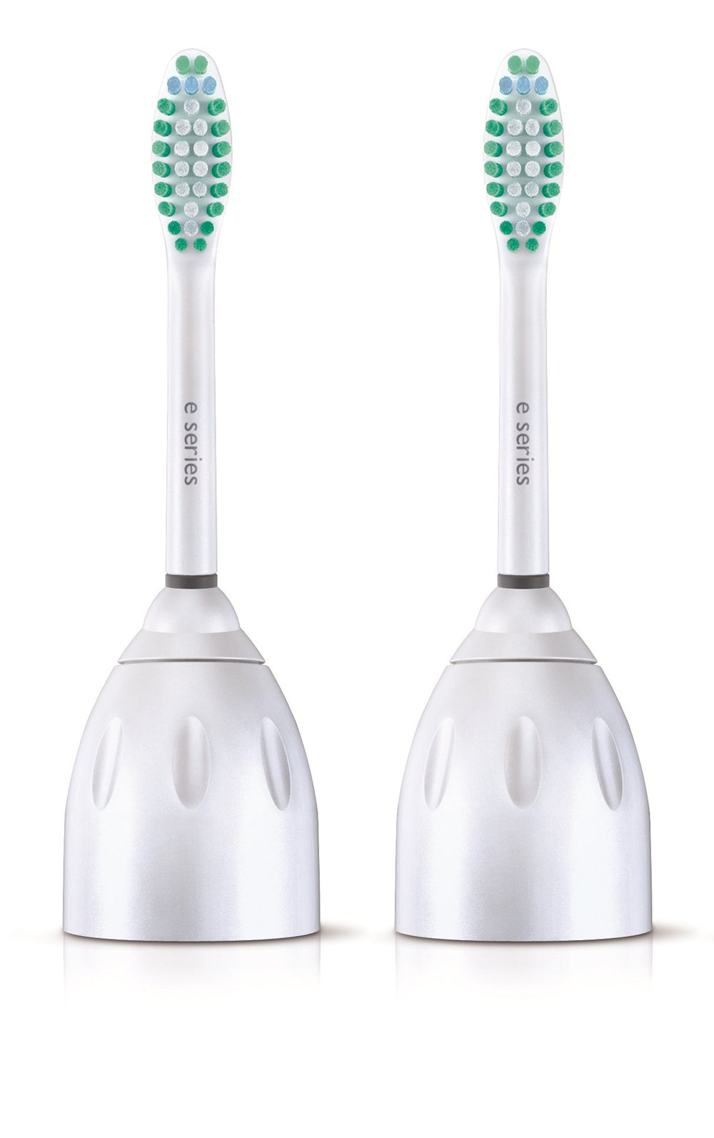 Philips Sonicare pack frontal mostrando dos cabezales originales y beneficio de recambio fiable