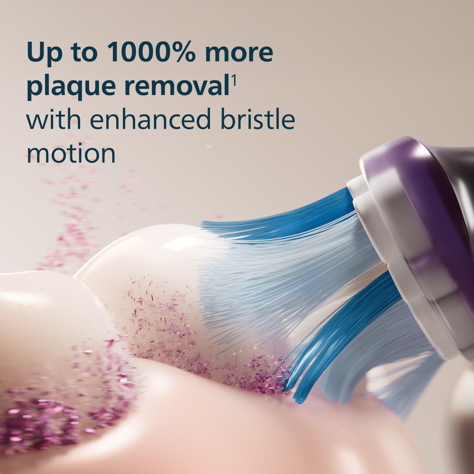 Philips Sonicare cabeza con goma blanda para mayor cobertura