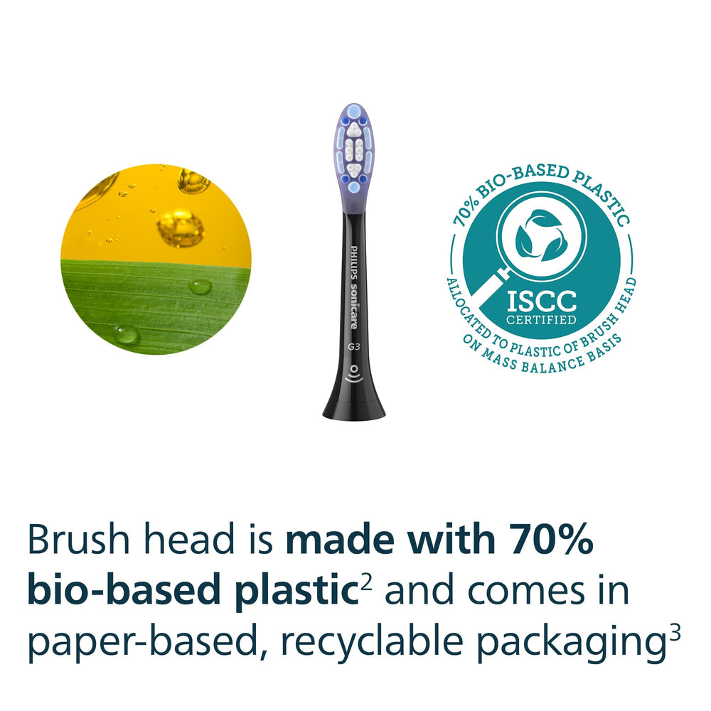 Philips Sonicare cabezal en baño moderno mostrando uso cotidiano