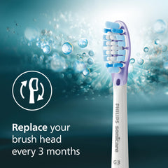 Philips Sonicare conjunto de 2 cabezales blancos listado para seis meses