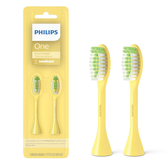 Philips Sonicare cabeza en caja frontal mostrando recambio original y confianza