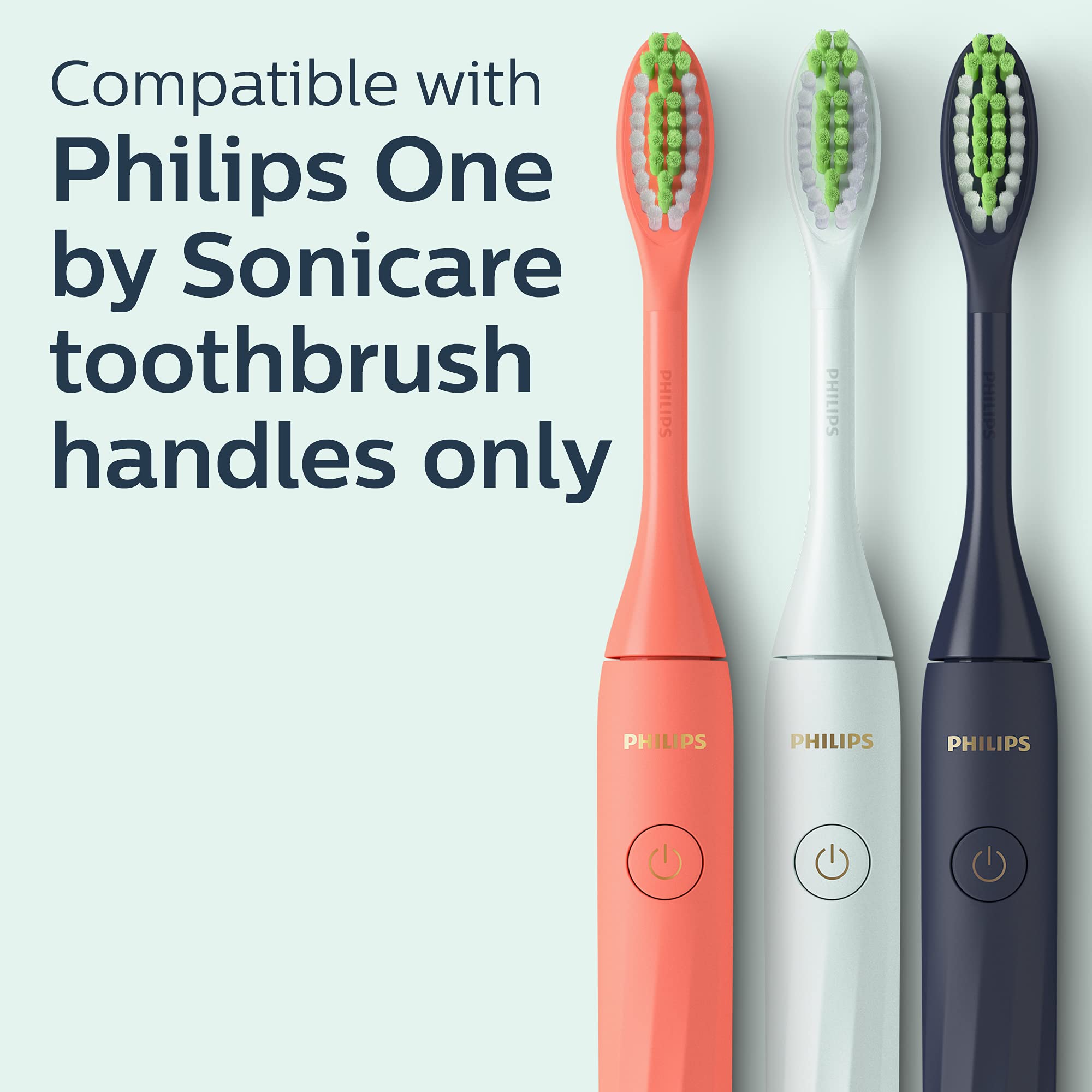 Philips Sonicare One detalle de las cerdas cónicas que pulen con precisión y mejoran el acabado