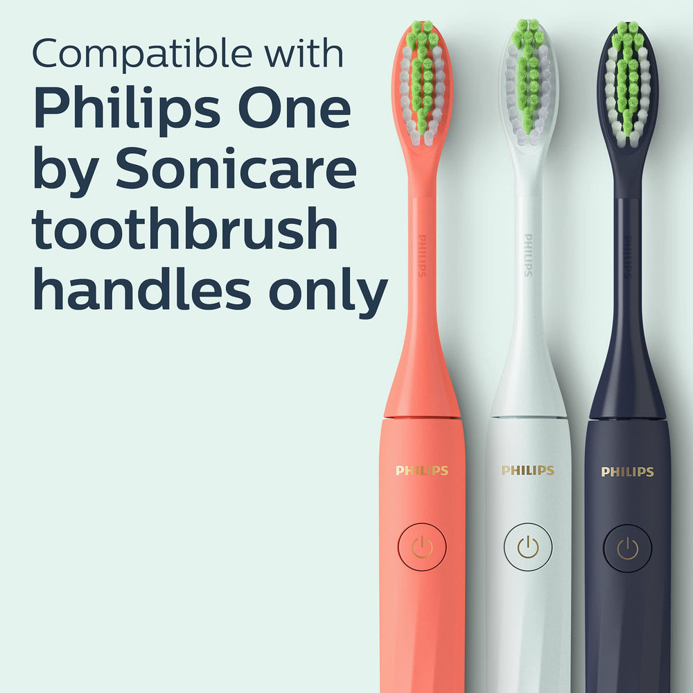 Philips Sonicare One detalle de las cerdas cónicas que pulen con precisión y mejoran el acabado