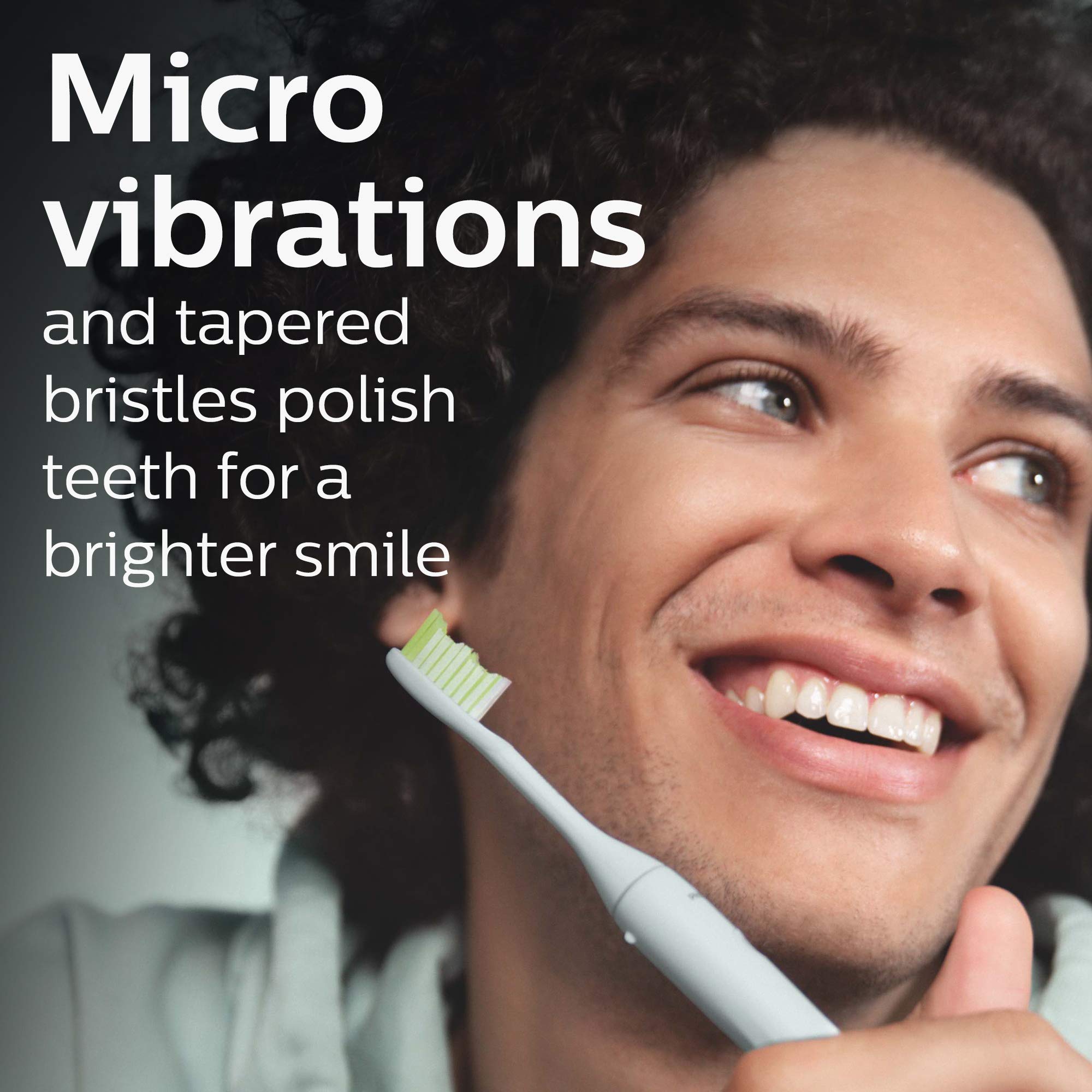 Philips Sonicare One cabezal montado en el mango One demostrando compatibilidad perfecta