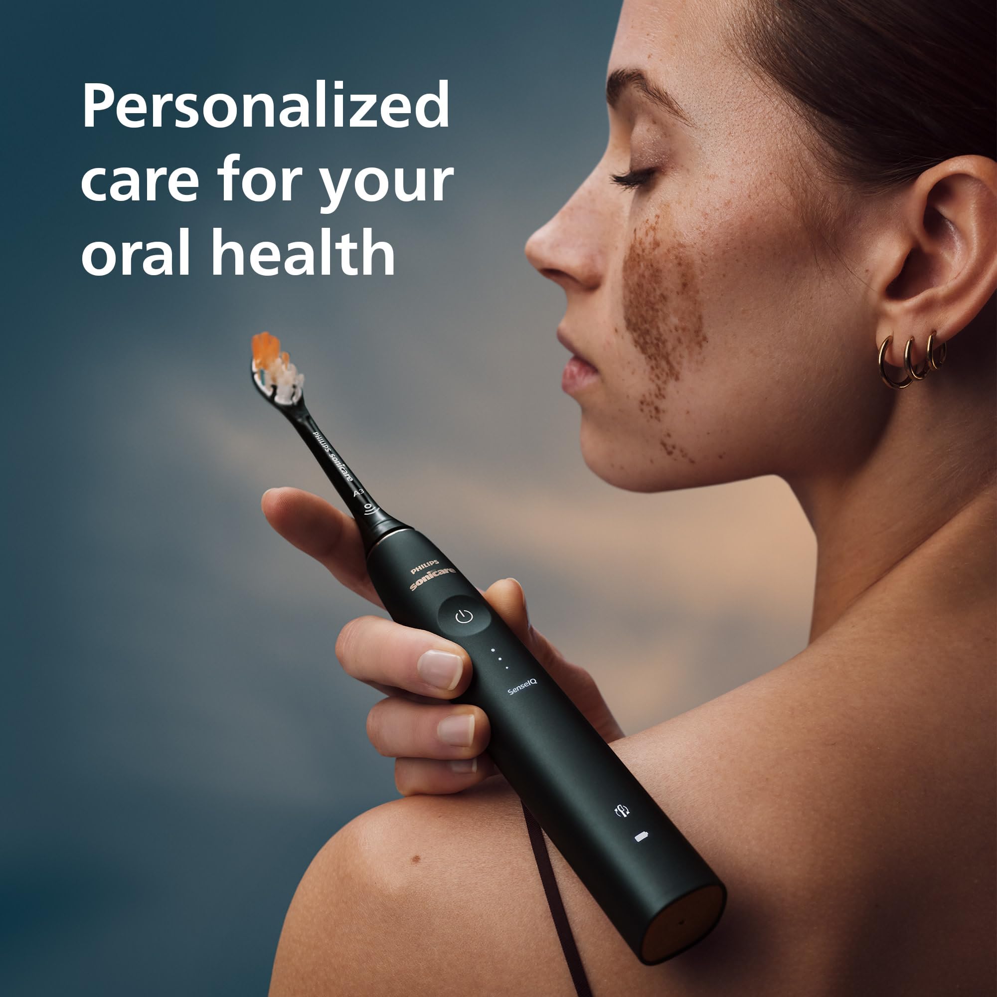 Philips Sonicare 9900 cabezal A3 en detalle para mayor remoción de placa