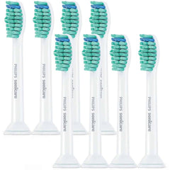 PHILIPS Sonicare empaque frontal pack de 8 para limpieza eficaz