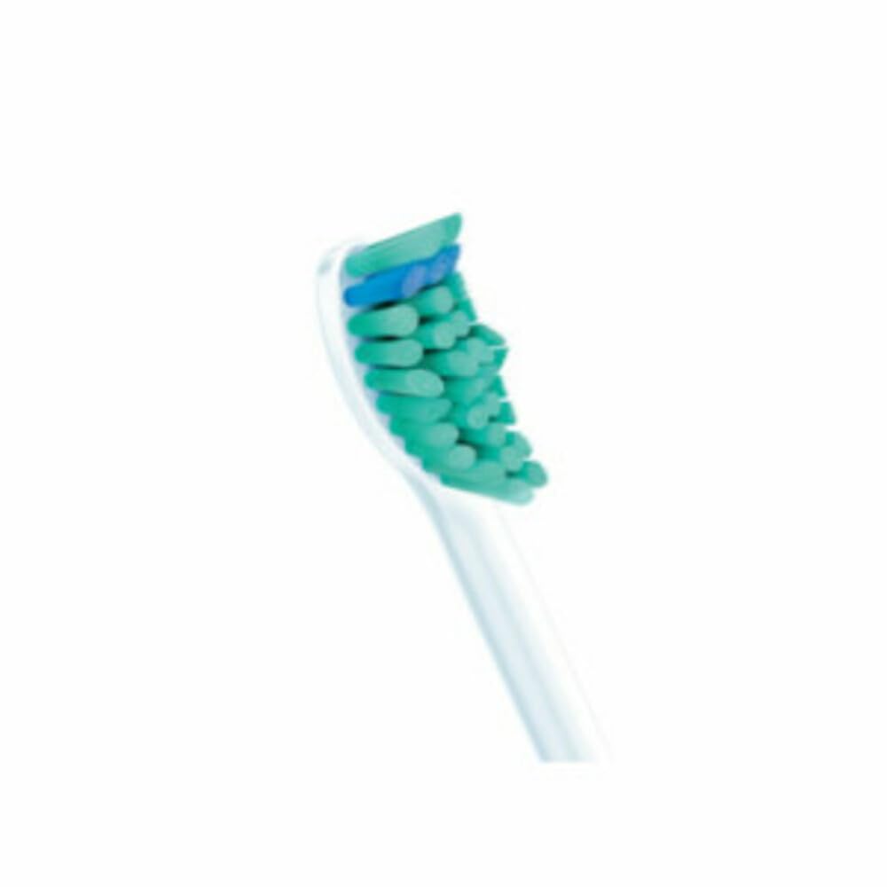 PHILIPS Sonicare cabezal en uso junto a cepillo eléctrico para limpieza profunda