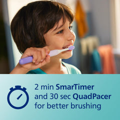 Philips Sonicare cierre en respaldo de goma, mayor confort al cepillar