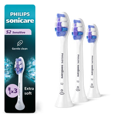 Philips Sonicare vista frontal del empaque, presentación clara y práctica