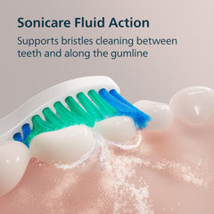 PHILIPS Sonicare textura de cerdas cercana que protege las encías