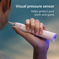 Philips Sonicare cerdas multiángulo en primer plano, mayor alcance