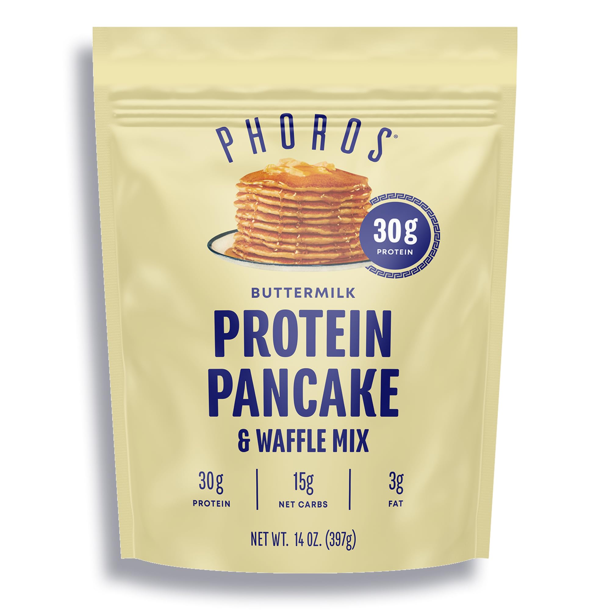 Phoros Nutrition empaque frontal de la mezcla, conveniente y nutritiva