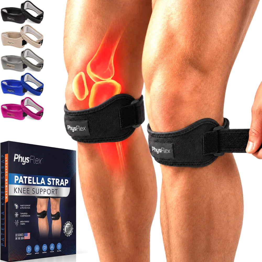 PhysFlex frente del pack mostrando dos bandas y beneficios visibles