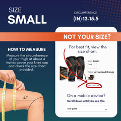 PhysFlex rodillera puesta durante entrenamiento, ofrece soporte estable