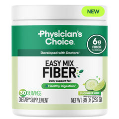 Physician's CHOICE frente del envase mostrando etiqueta y beneficio de mezcla fácil