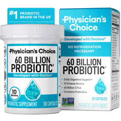 Physician's CHOICE frasco frontal que muestra el envase y beneficios claros