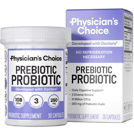 Physician's CHOICE envase frontal mostrando la fórmula y beneficios