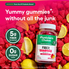 Physician's CHOICE gominolas en mano listo para tomar con comodidad
