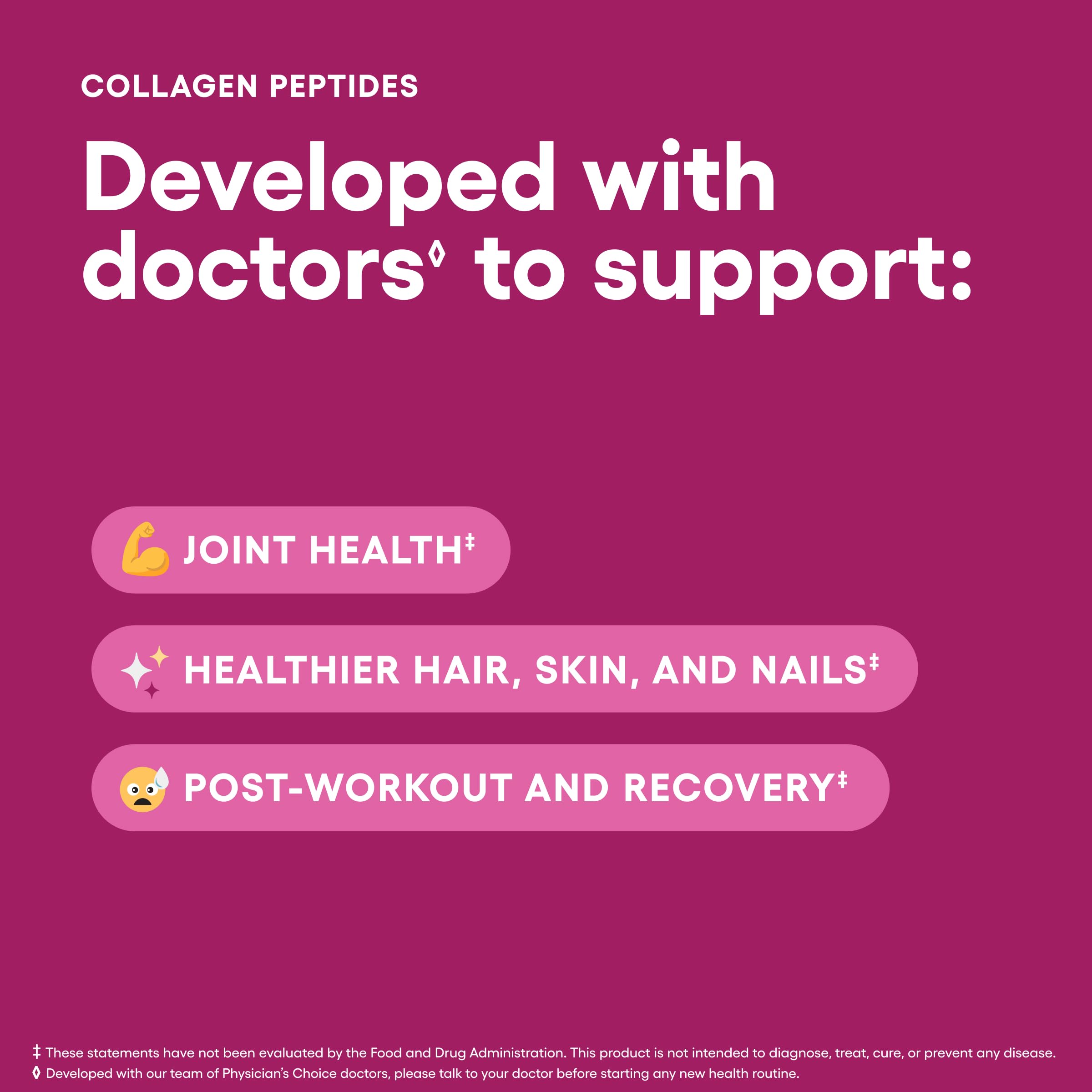 Physician's CHOICE vaso mezclando polvo como bebida nutritiva