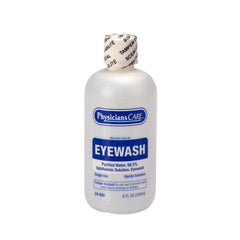 PhysiciansCare botella frontal clara para enjuague ocular beneficioso inmediato