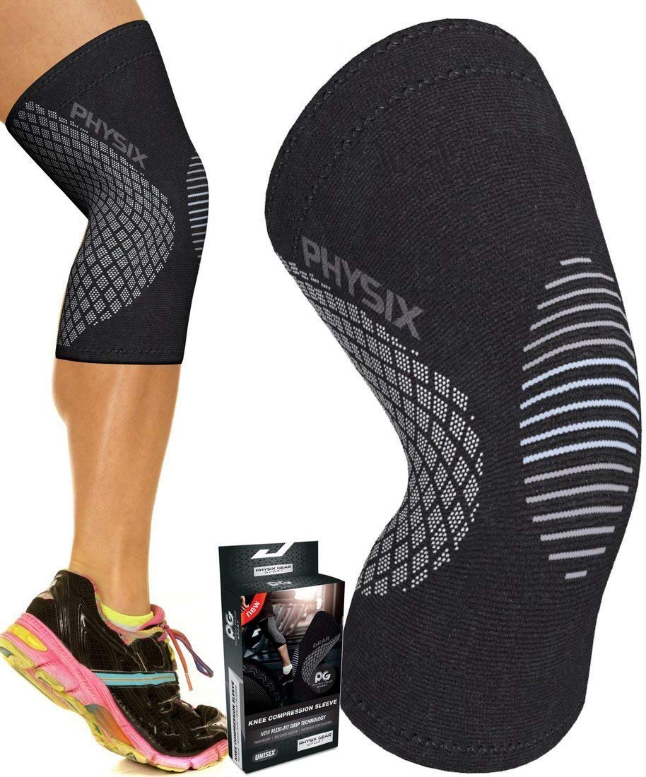 Physix Gear Sport vista frontal de la manga para soporte y comodidad