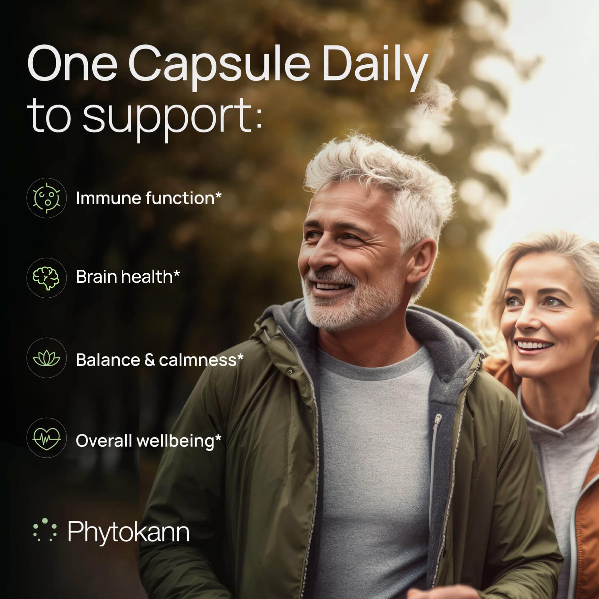 Phytokann polvo dentro de cápsula para absorción y pureza
