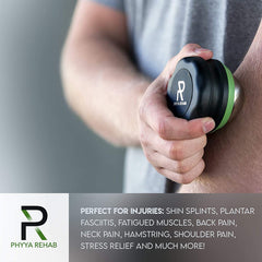 Phyya Rehab primer plano de textura para masaje eficaz y duradero