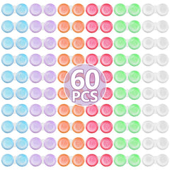 Phyyixs estuche frontal mostrando 60 unidades y colores para organización