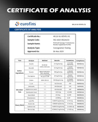 PickYouth Synergy-T etiqueta transparente con dosis exactas visible