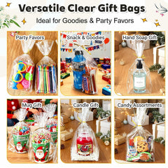 pigpotparty bolsas rellenas con tazas mostrando visibilidad del contenido