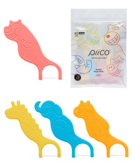 PIICO envase frontal con 80 palitos coloridos que motivan el cepillado