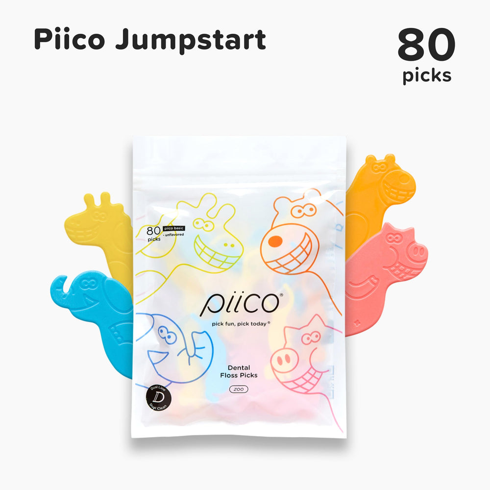 PIICO caja abierta con 80 palitos lista para uso familiar y almacenaje