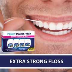 Piksters Gorilla Floss etiqueta con características y beneficios claros