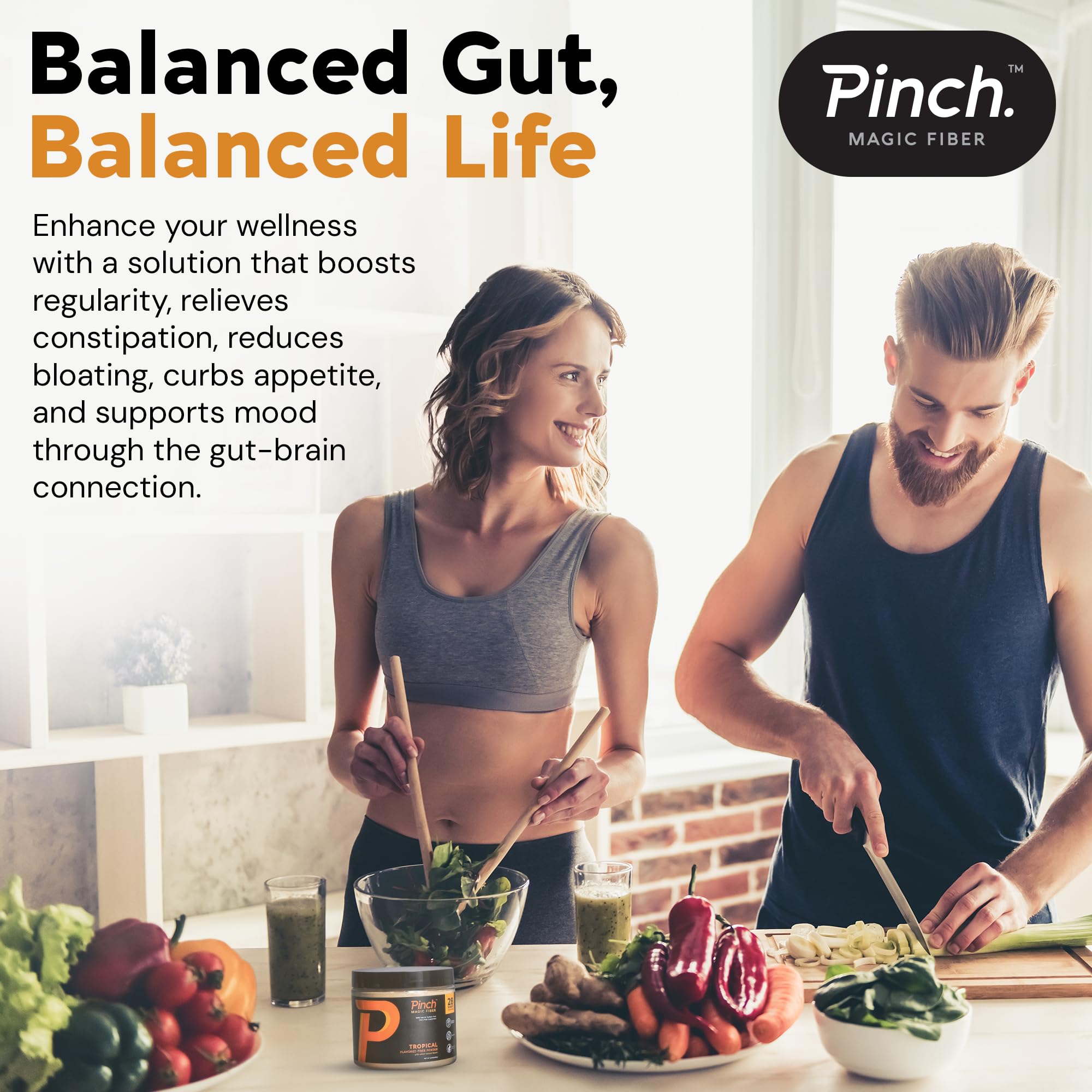 Pinch estilo de vida: producto en cocina listo para consumir
