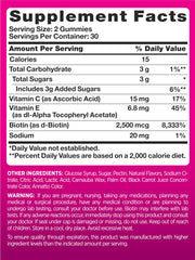 PINK textura de una gomita que muestra apariencia masticable y apetecible