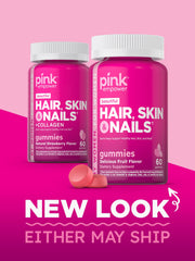 PINK gomitas en bol en ambiente cotidiano para uso continuo