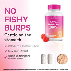 Pink Stork pestaña con aroma berry sobre el frasco para mantener frescura y reducir olores