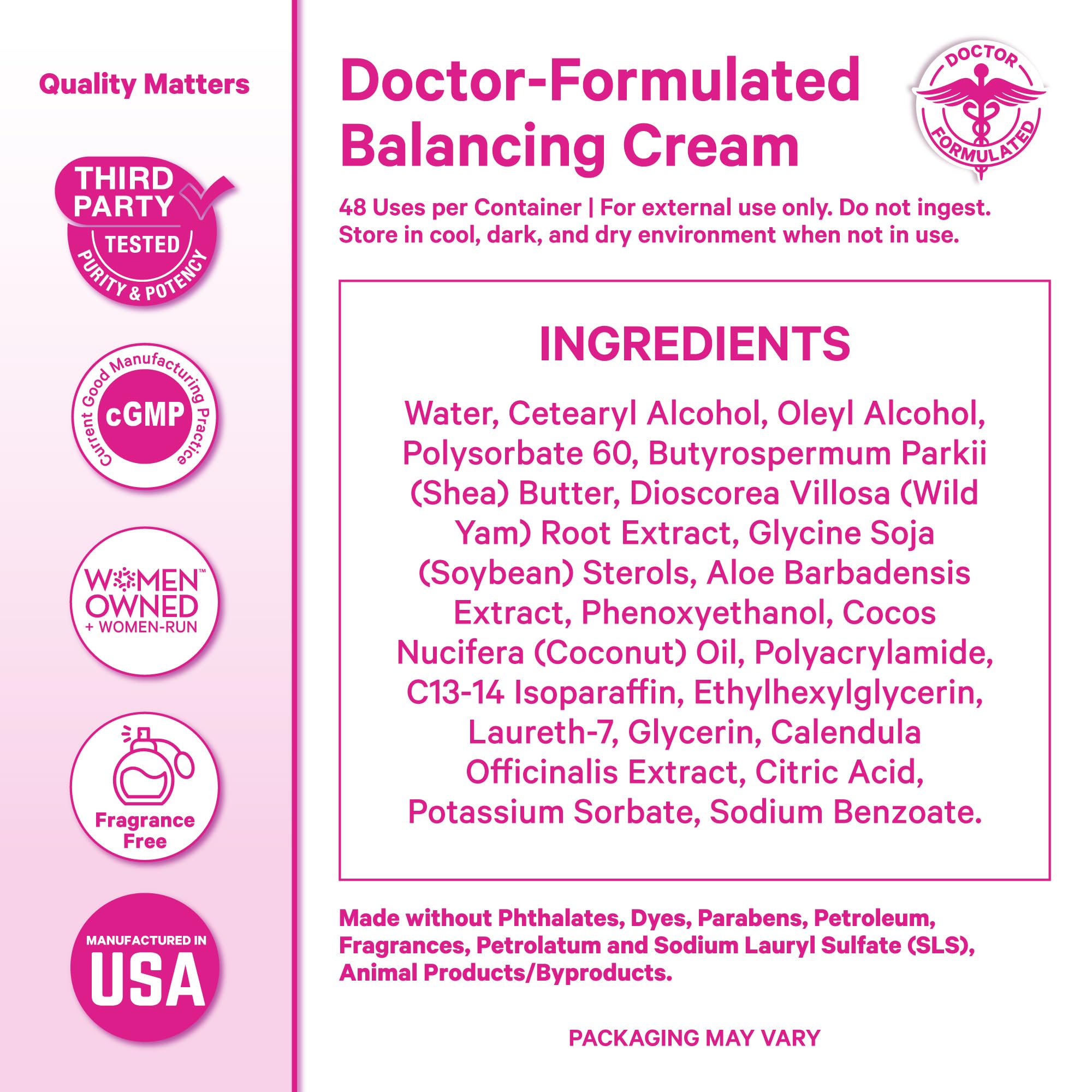 Frasco de Pink Stork en baño minimalista transmite uso diario seguro