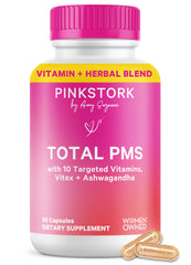 Pink Stork frente del empaque mostrando la etiqueta y beneficios