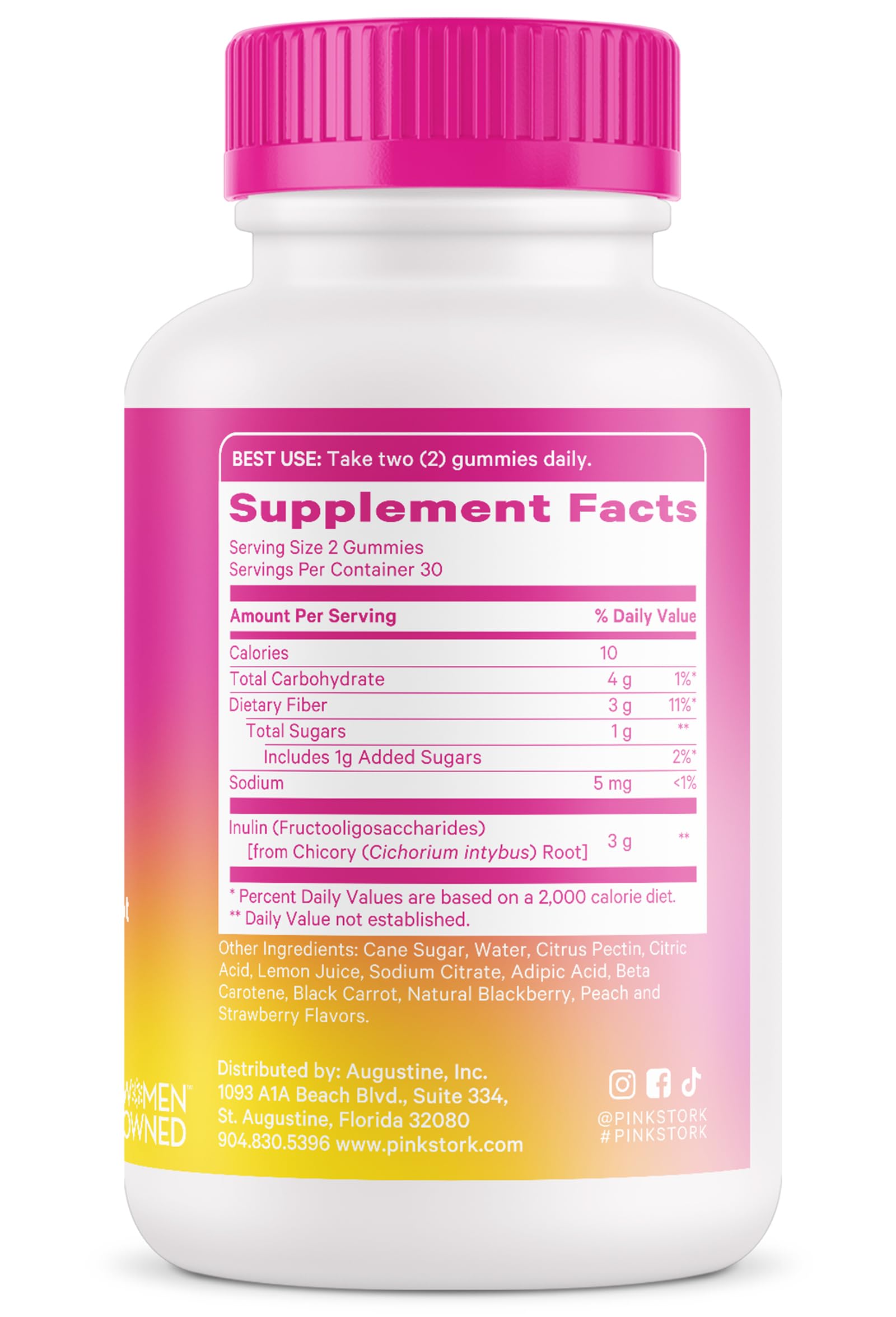 Pink Stork Formulada por mujeres, pensando en necesidades femeninas.