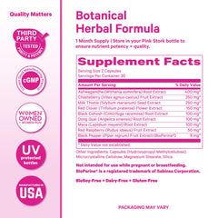 Botella Pink Stork junto a rutina matutina, toma simple y práctica