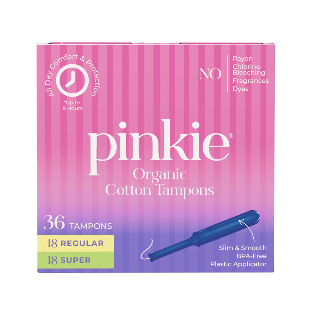 Pinkie empaque frontal mostrando contenido y beneficios principales